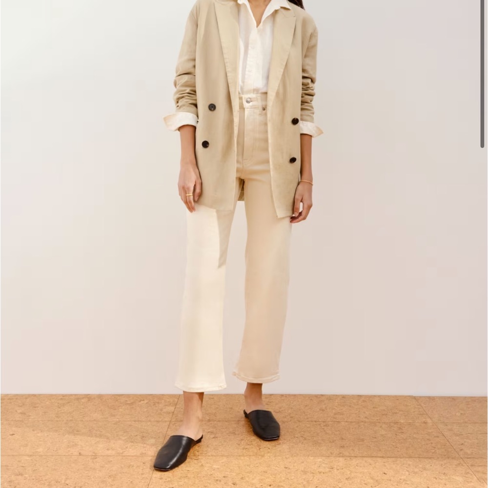 Everlane “The Way high” cropped jean.